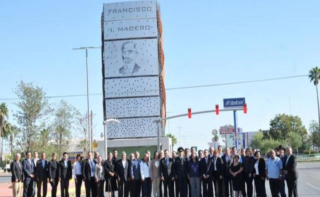 Conmemoran a Madero en su monumento