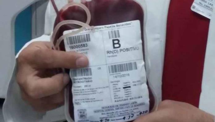 Hay déficit de sangre en hospital Amparo