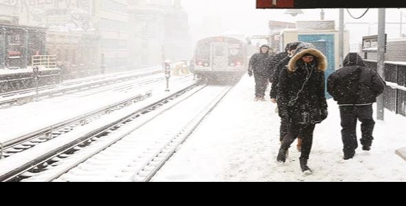 Tormenta de nieve: escuelas cerradas y vuelos cancelados