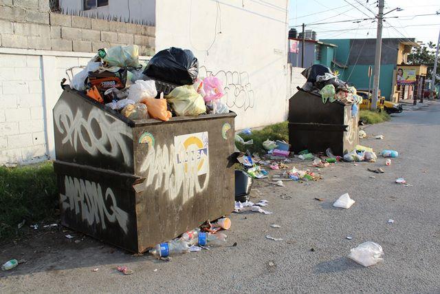 Se” llenan” de basura colonias de la ciudad