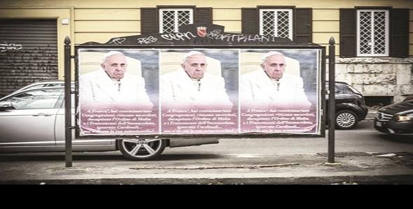 Lanzan campaña contra el Papa