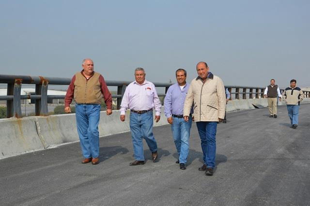 Supervisa RMV avance de puente Centenario