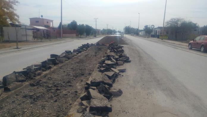 Prepara Obras Públicas reposición de asfalto