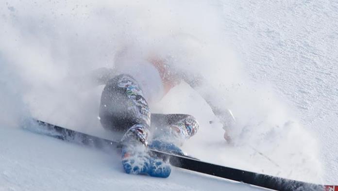 Mexicana sufre caída tras ruptura de ski en Olímpicos
