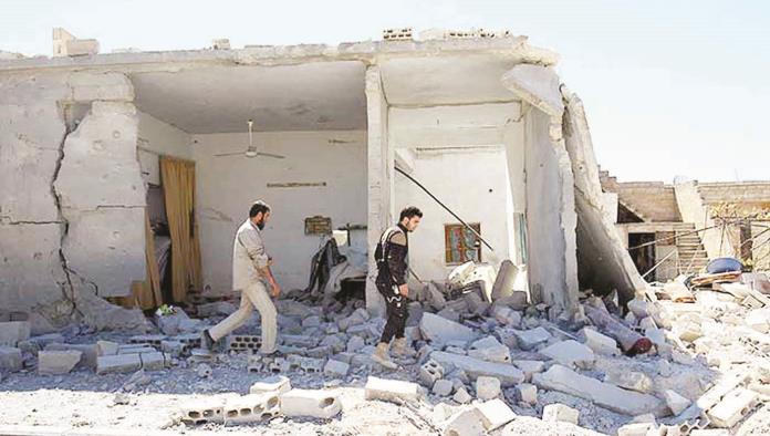 Bombardean ciudad Siria