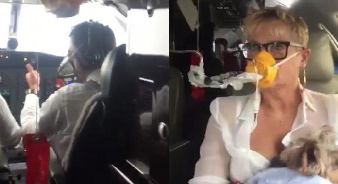 Xuxa graba rayo que le cae al avión donde viajaba