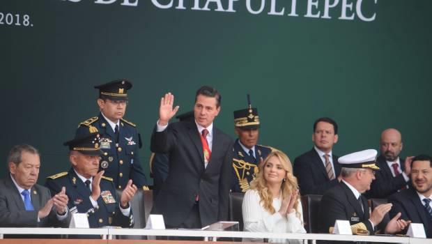 Pide EPN respaldo legal a tareas de las Fuerzas Armadas