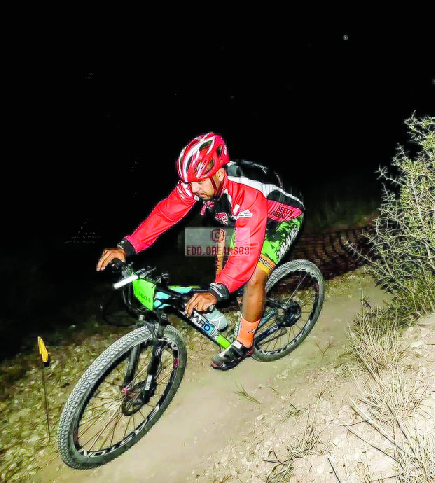 Juan Manuel Cruz Ballesteros ¡Ciclista campeón de 24 horas!