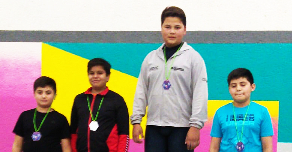 Alfonso Castillo Cólica se corona campeón infantil estatal