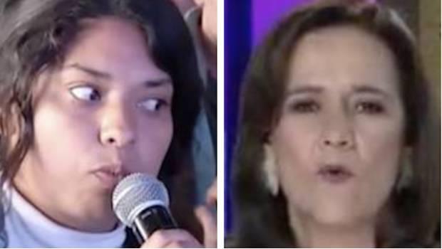 Comparan participación de Margarita en debate presidencial con Lady Coral
