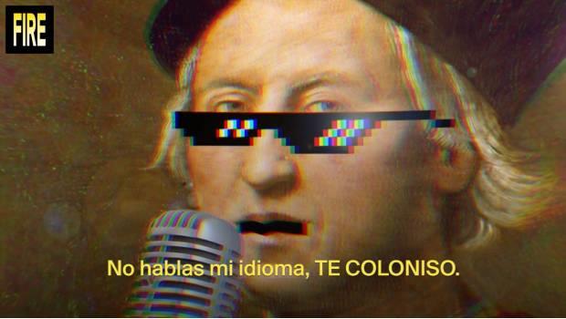 Escucha Te Coloniso, el reguetón que se burla de Colón y su llegada a América