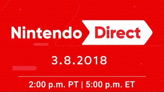 Nintendo anuncia un Direct para el 8 de marzo