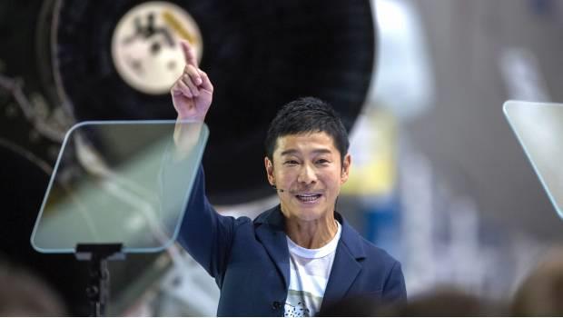 Yusaku Maezawa será el primer turista lunar de SpaceX.