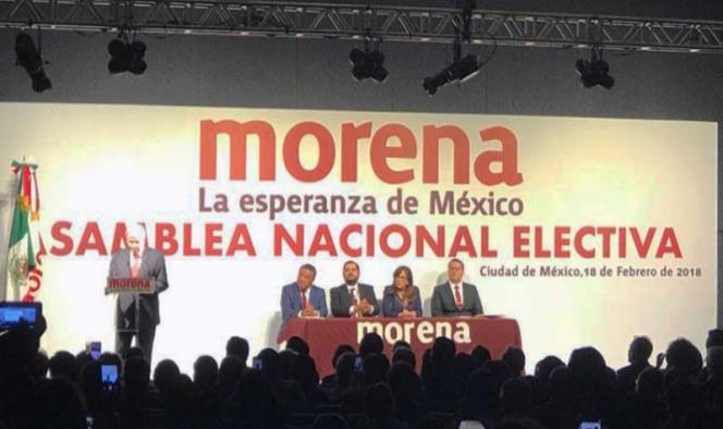 Avala Morena a AMLO como su candidato a la Presidencia