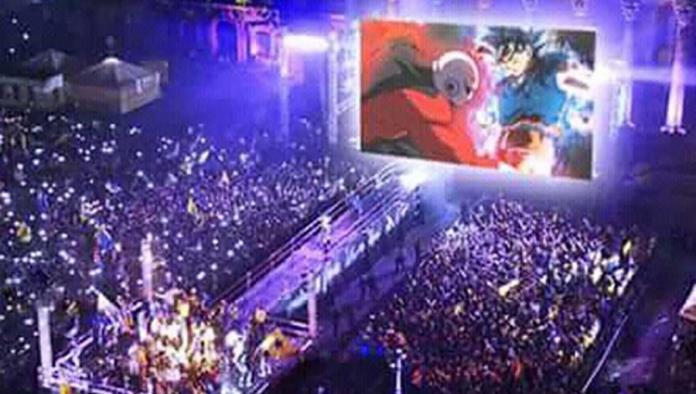 Regios piden ver final de Dragon Ball Super en Macroplaza