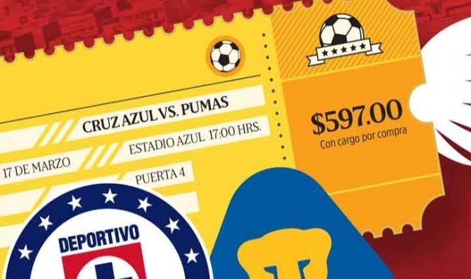 Boletos por las nubes para el Cruz Azul vs. Pumas