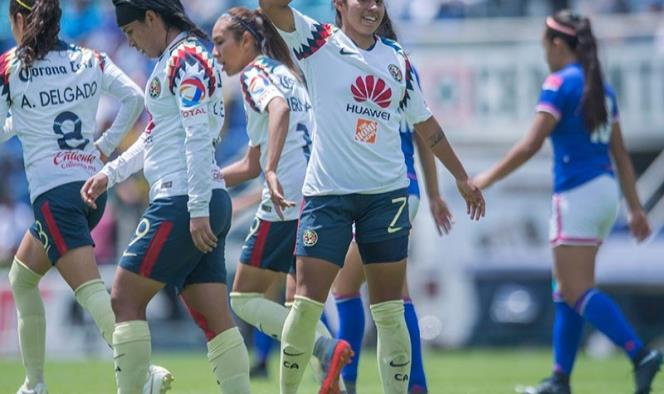América golea a La Máquina en la Liga MX Femenil
