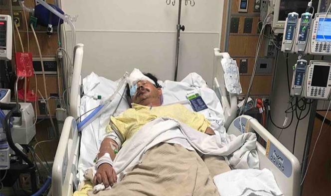 Requirió ocho horas de cirugía el mexicano golpeado en California