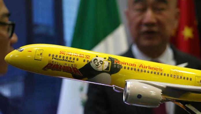 Desde China Hainan Airlines detonará el turismo a México