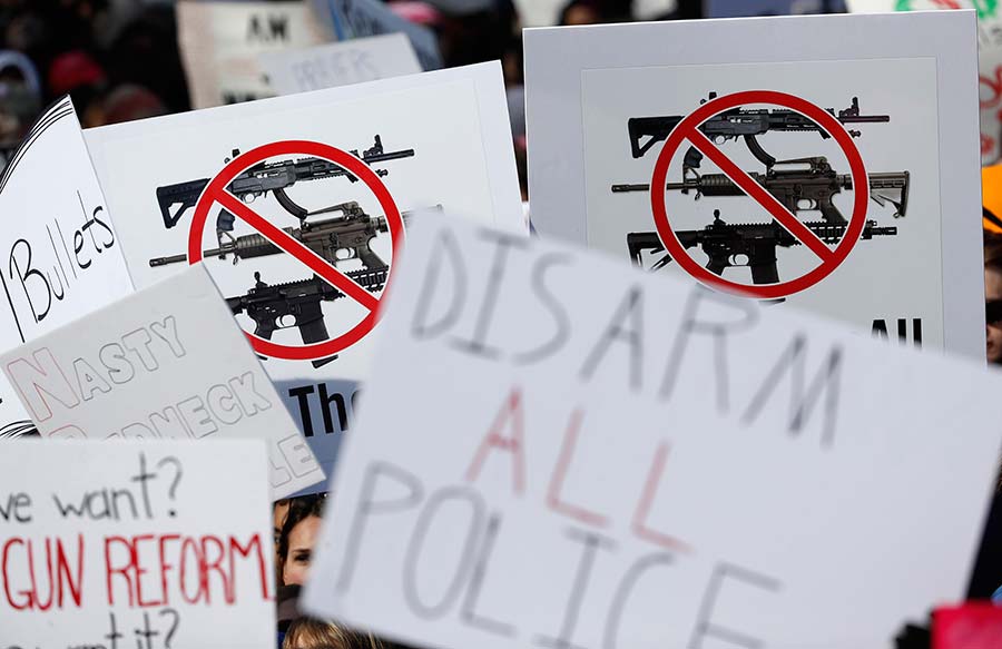 Miles en EU y el mundo reclaman el fin de la violencia armada