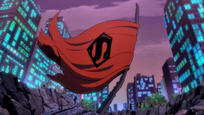 Sale adelanto de la muerte de Superman en cinta animada