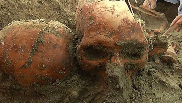 Descubre IPN entre la arena restos humanos del año 1,100 d.C.