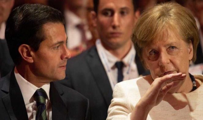 Peña Nieto y Merkel celebran acuerdo entre México y UE