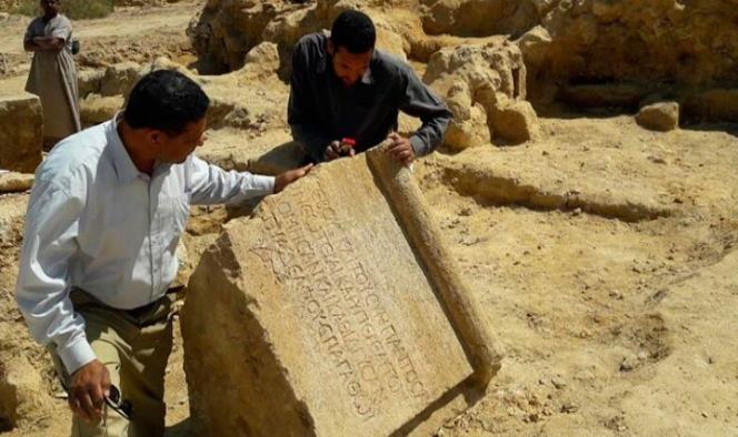 Descubren restos de un templo del siglo II en Egipto