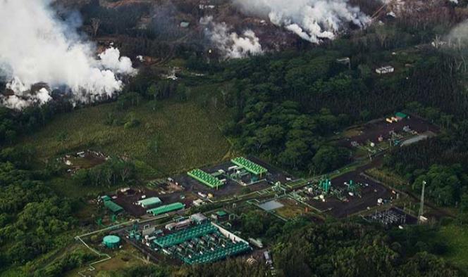 La lava del Kilauea ahora amenaza una planta geotérmica