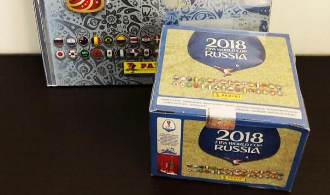Roban 638 cajas de estampitas del álbum de Rusia 2018