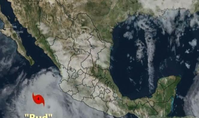 Baja California Sur en alerta amarilla por huracán Bud