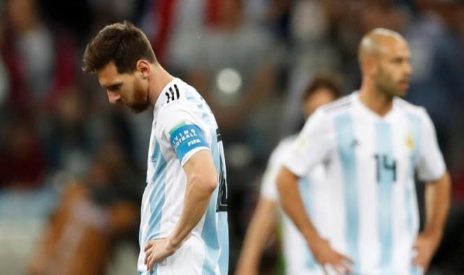 Argentina al borde de la eliminación en el Mundial