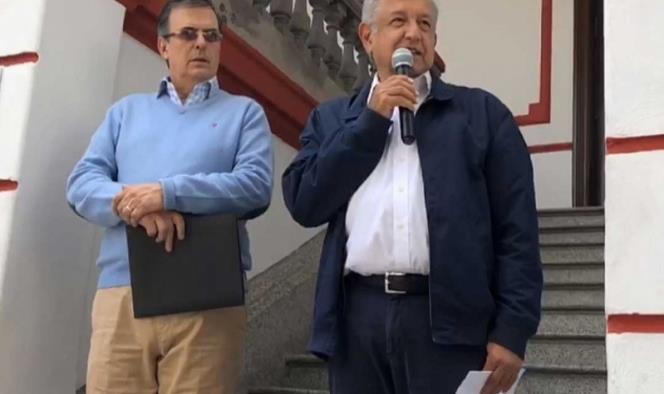 Pidió López Obrador a Trump trabajar en migración, el TLCAN