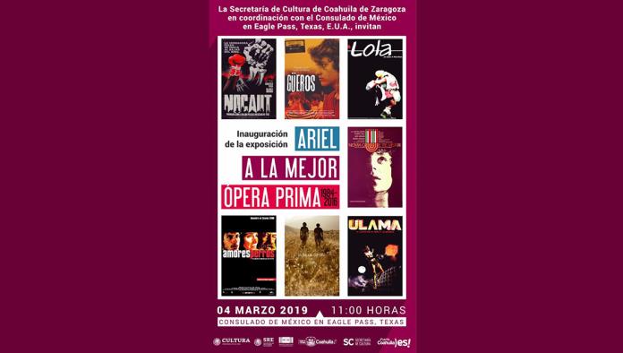 Presenta Cultura Coahuila exposición Ariel a la Mejor Ópera Prima