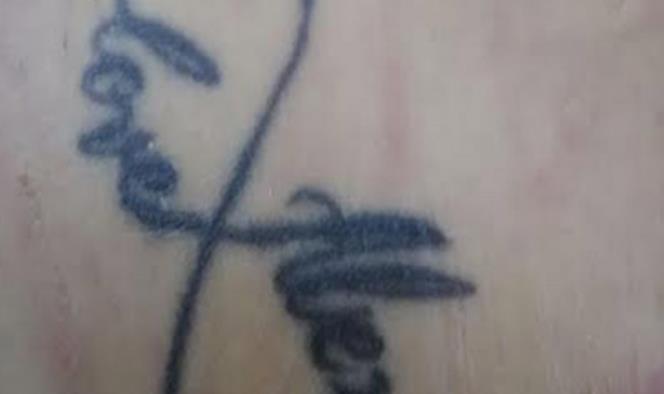 Difunden tatuajes de mujer muerta para localizar a familiares