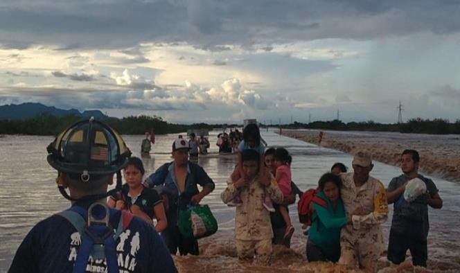 Gobernadora de Sonora pide declaratoria de emergencia por lluvias