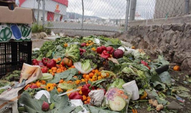 En México, 20 millones de toneladas de alimento al año van a la basura