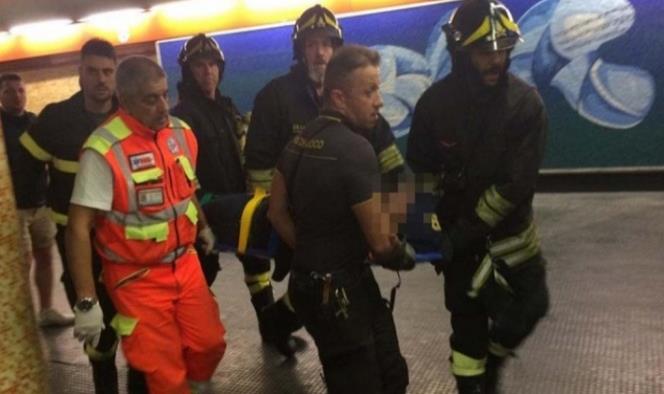 Suman 20 lesionados tras fallo en escalera eléctrica del metro de Roma
