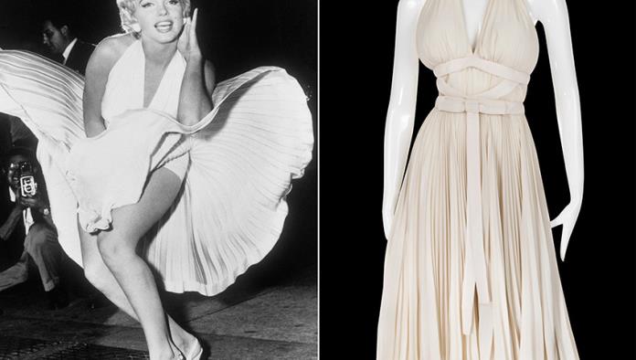Vestido de Marilyn Monroe se vuela la subasta en LA
