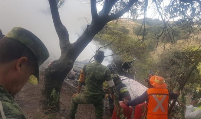 Se desploma avioneta en Atizapán y mueren dos personas