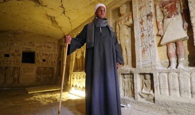 Descubren una tumba de hace 4 mil 400 años en Egipto
