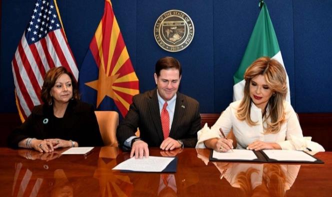 Sonora firma con Nuevo México y Arizona acuerdo para exportar gas natural a Asia