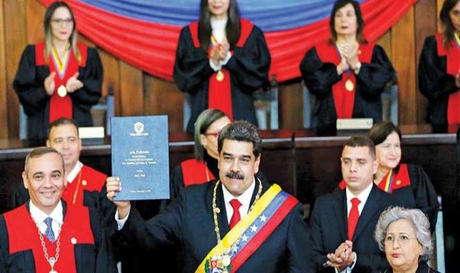 Maduro desata caos regional; asume segundo mandato