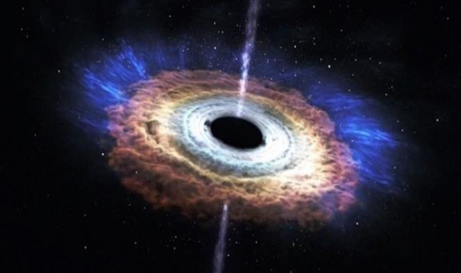 Descubren hoyo negro que gira a la mitad de la velocidad de la luz