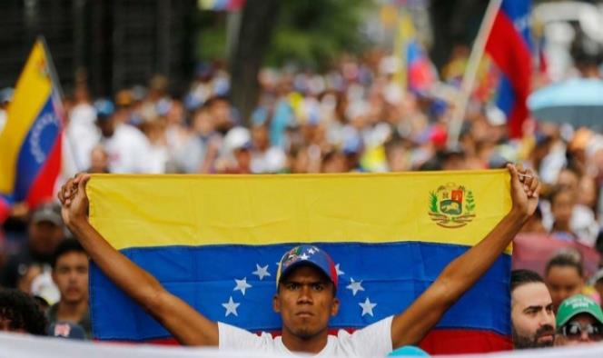 Va a caer, este gobierno va a caer, corea oposición en Venezuela