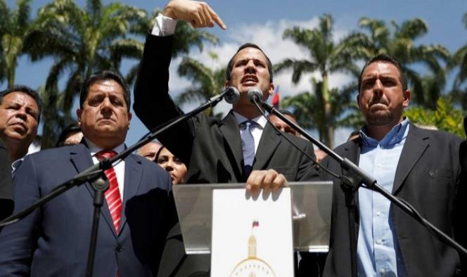 Trump reconoce a opositor Guaidó como presidente de Venezuela