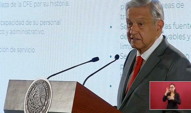 Busca reestructurar López Obrador contratos abusivos con CFE