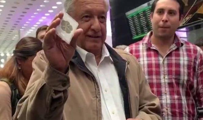 La suerte cuenta en política y en todo, asegura López Obrador