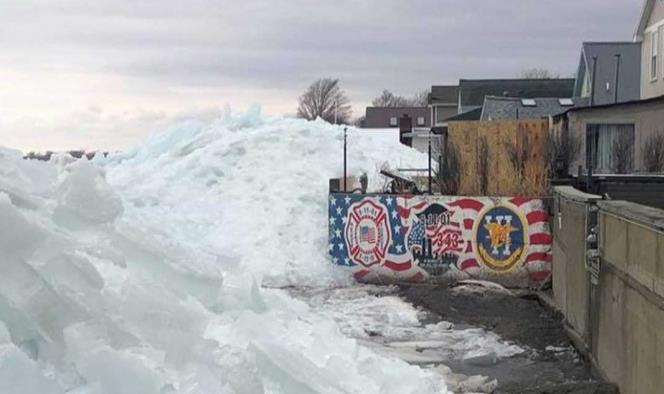 Tsunami de hielo sorprende a Estados Unidos