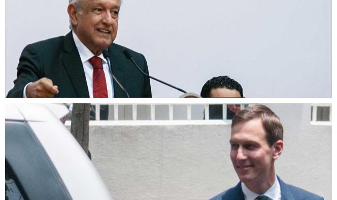 Analizan López Obrador y yerno de Trump relación bilateral